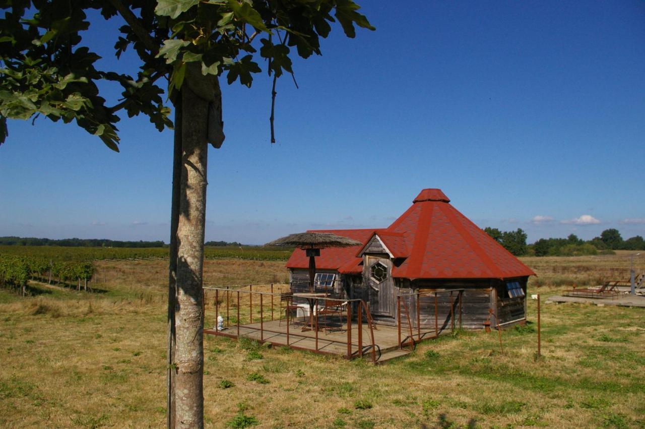 Village Privatise De Cabanes Insolites D'Ananda Ma Saint-Aubin-de-Lanquais Kültér fotó