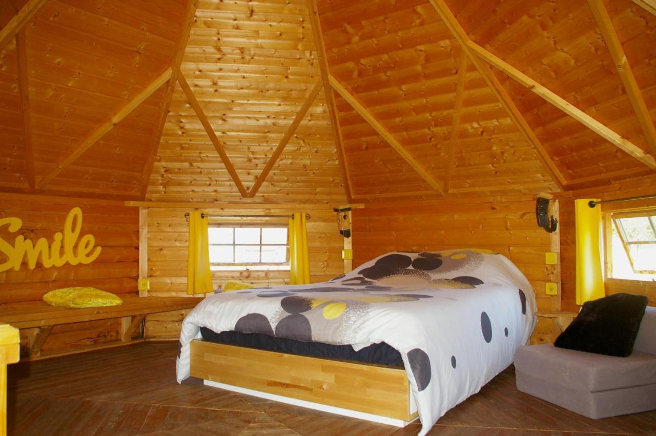 Village Privatise De Cabanes Insolites D'Ananda Ma Saint-Aubin-de-Lanquais Kültér fotó